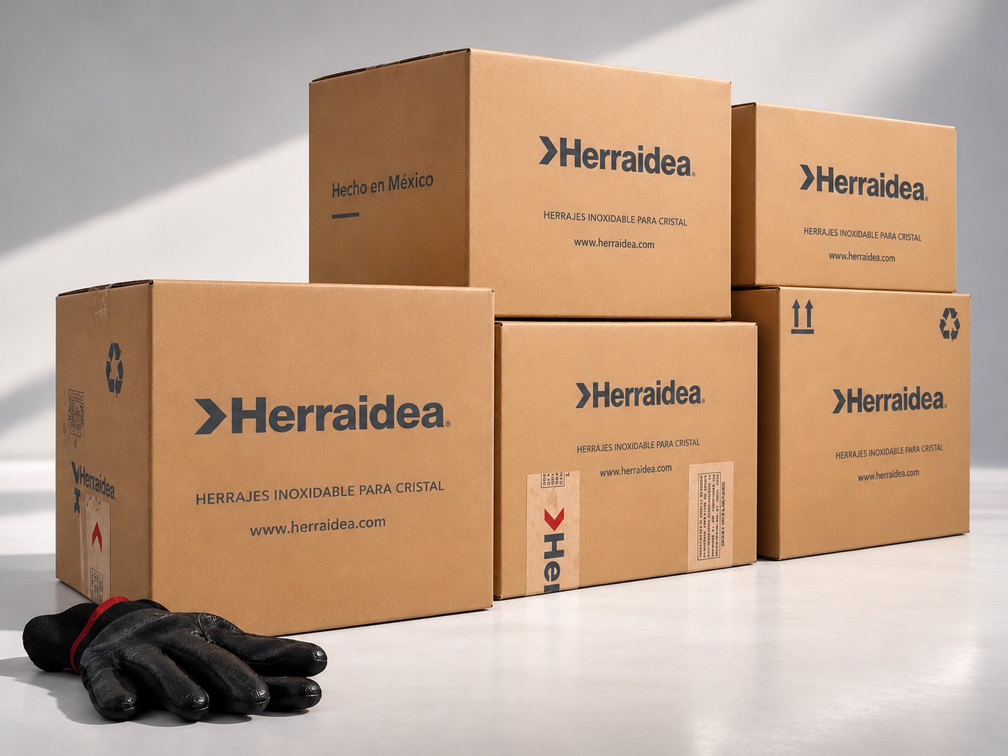 Cajas de Herraidea preparadas para envío