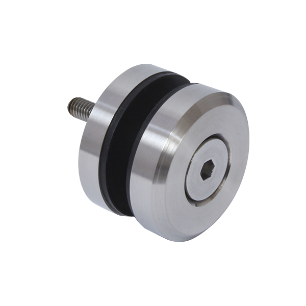 Conector para vidrio a muro
