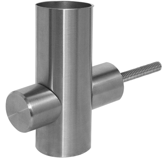 Conector para tubo barandal cacheteado HRD 1312