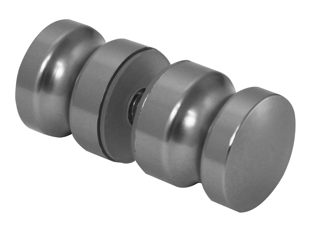 Pomo conector para vidrio HRD 1501 Aluminio
