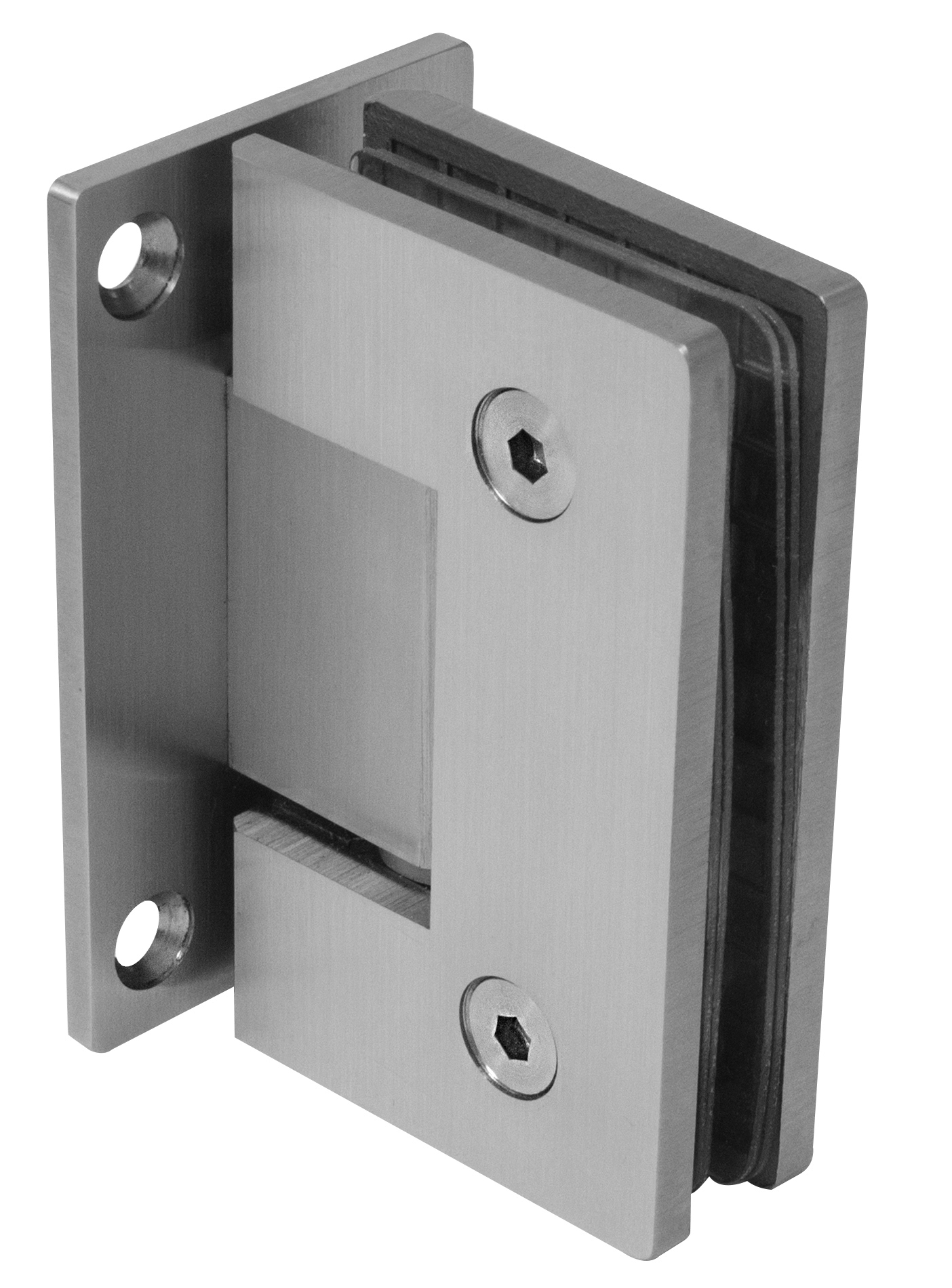 Bisagra para puerta de vidrio