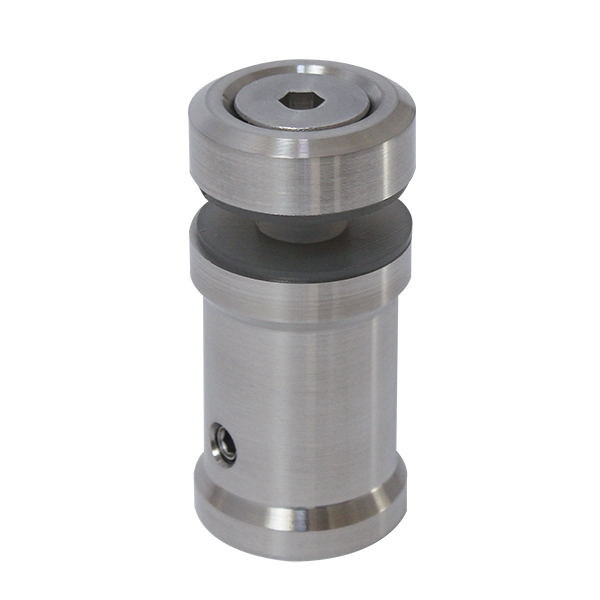 Conector 32 x 46mm. para vidrio-muro. HRD 1310 — vista técnica