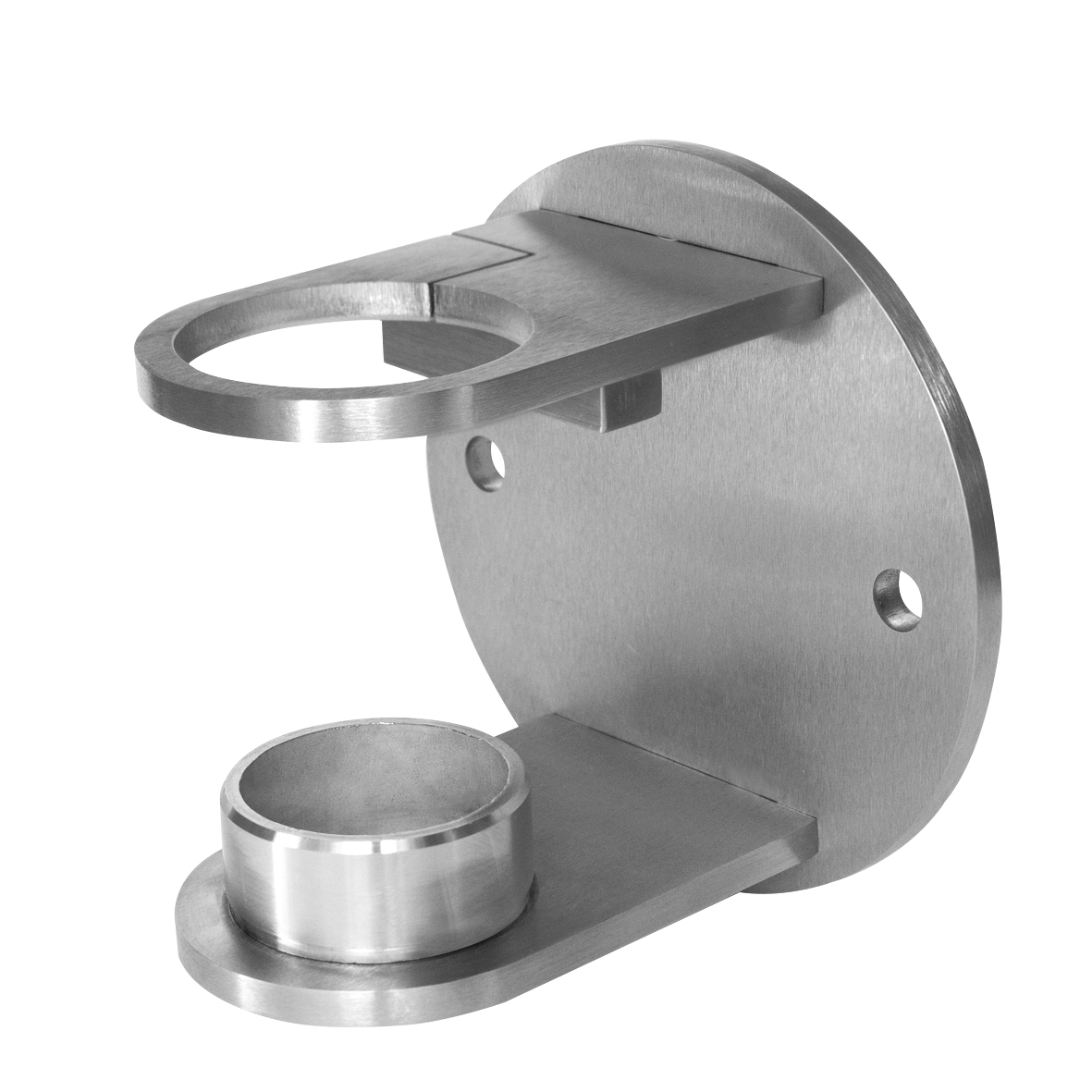 Soporte para poste HRD 1216 — vista técnica